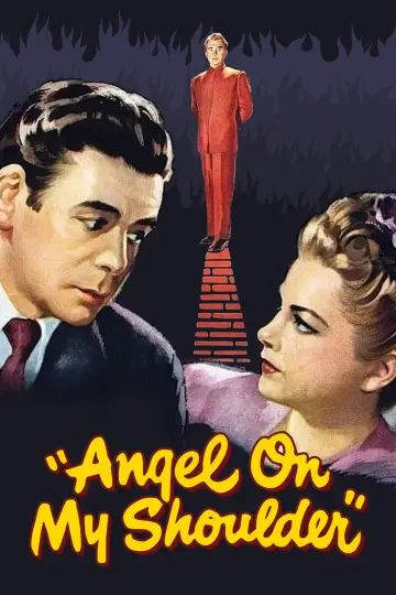 Poster to the movie "Angel on My Shoulder" #1171899