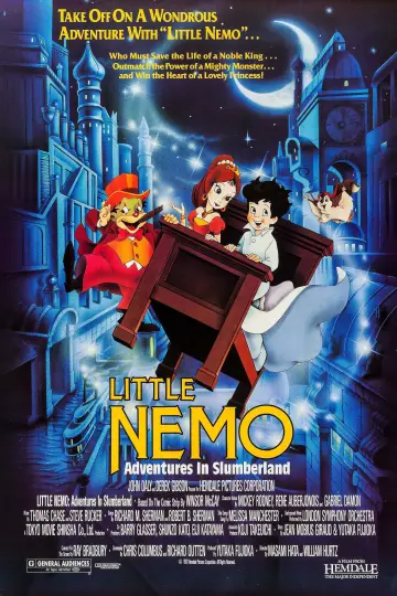 Poster to the movie "Little Nemo: Adventures in Slumberland" #939759