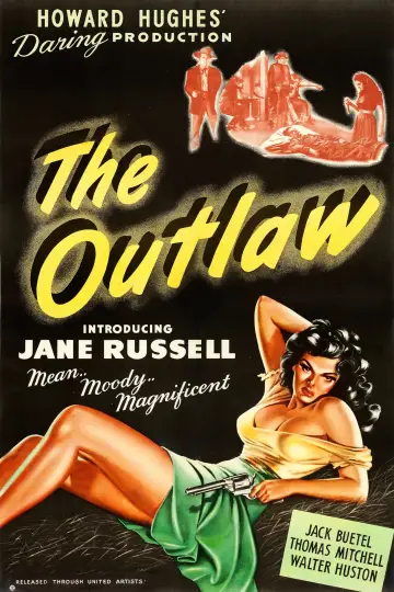 Poster to the movie "The Outlaw" #1046129