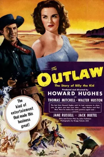 Poster to the movie "The Outlaw" #1046131