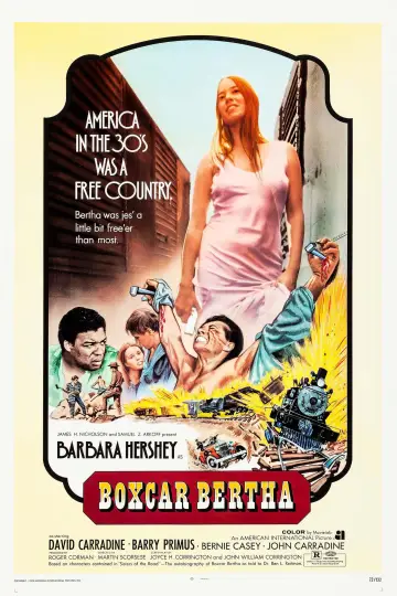 Poster to the movie "Boxcar Bertha" #1053798
