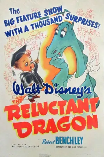 Poster to the movie "The Reluctant Dragon" #1021925