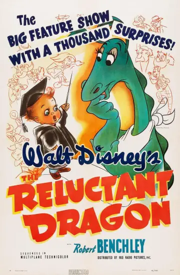 Poster to the movie "The Reluctant Dragon" #1021931