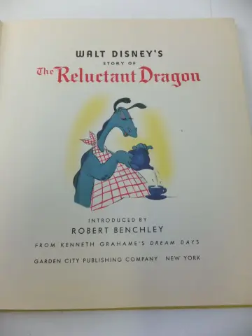 Poster to the movie "The Reluctant Dragon" #1563454
