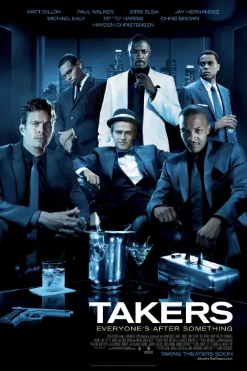 Poster to the movie "Takers" #875159