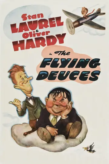 Poster to the movie "The Flying Deuces" #870330
