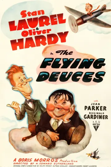 Poster to the movie "The Flying Deuces" #870331