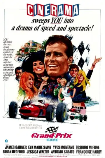 Poster to the movie "Grand Prix" #904374