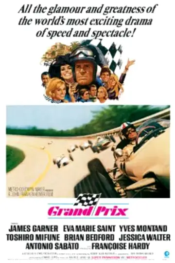 Poster to the movie "Grand Prix" #904375