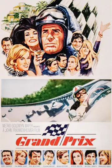 Poster to the movie "Grand Prix" #904376