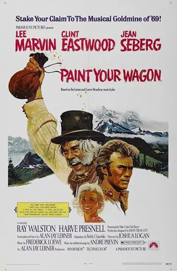 Poster to the movie "Paint Your Wagon" #1023165