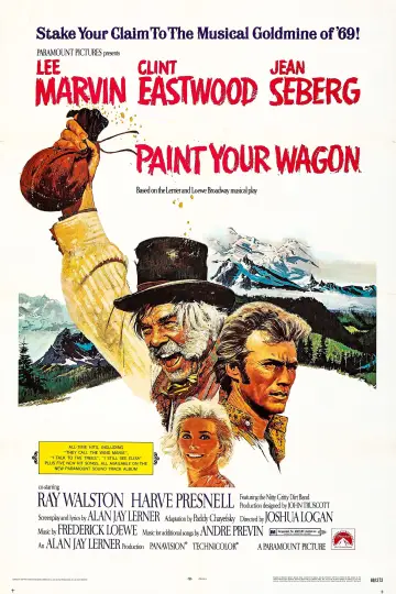 Poster to the movie "Paint Your Wagon" #1023166