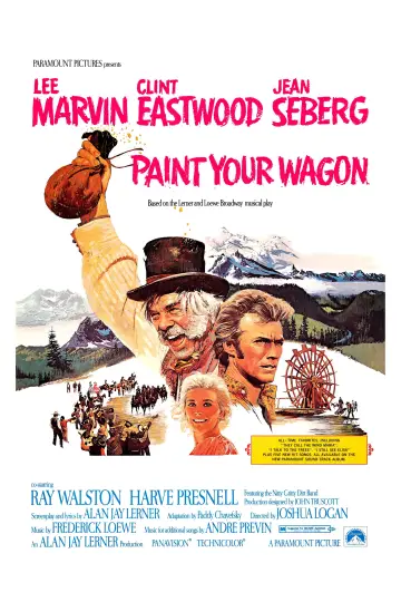 Poster to the movie "Paint Your Wagon" #1023174