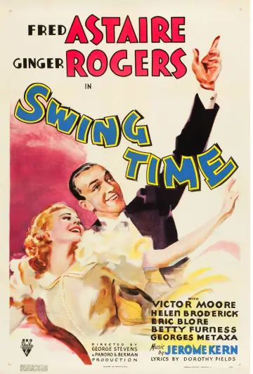 Poster to the movie "Swing Time" #1067040