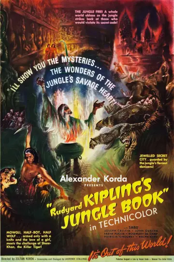 Poster to the movie "Jungle Book" #1042354