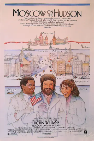 Poster to the movie "Moscow on the Hudson" #1088274