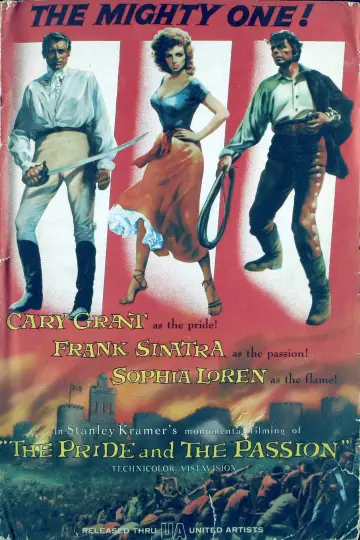Poster to the movie "The Pride and the Passion" #1081586