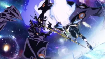 Backdrop to the movie "Gurren Lagann the Movie: The Lights in the Sky Are Stars" #941054