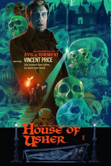 Poster to the movie "House of Usher" #974251