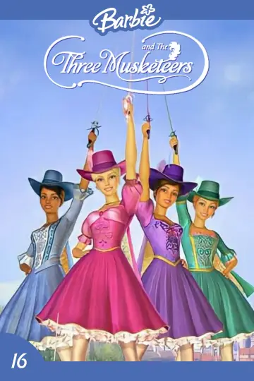 Poster to the movie "Barbie and the Three Musketeers" #1165607