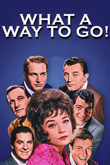 Poster to the movie "What a Way to Go!" #1066696