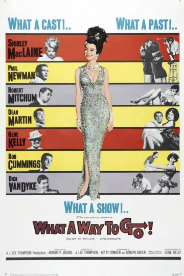 Poster to the movie "What a Way to Go!" #1066697