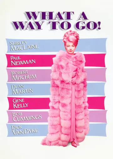 Poster to the movie "What a Way to Go!" #1066698