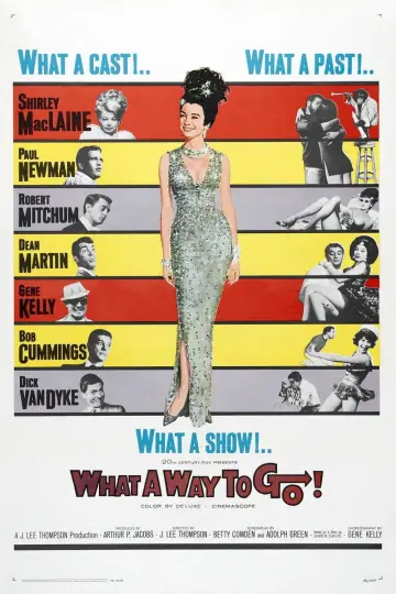 Poster to the movie "What a Way to Go!" #1066709