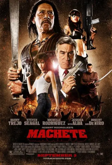 Poster to the movie "Machete" #642427