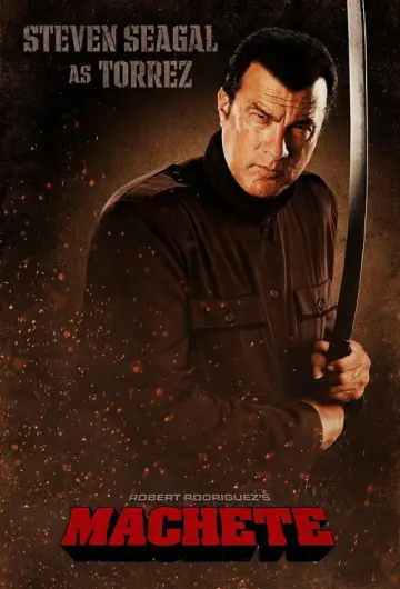 Poster to the movie "Machete" #642438