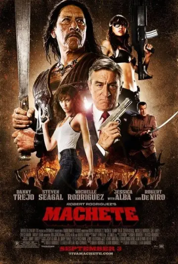 Poster to the movie "Machete" #74934