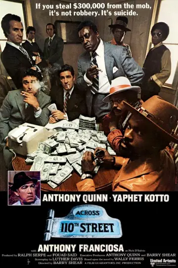 Poster to the movie "Across 110th Street" #1063044