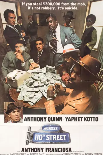 Poster to the movie "Across 110th Street" #1063052