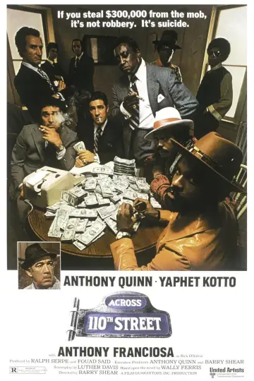 Poster to the movie "Across 110th Street" #1063053