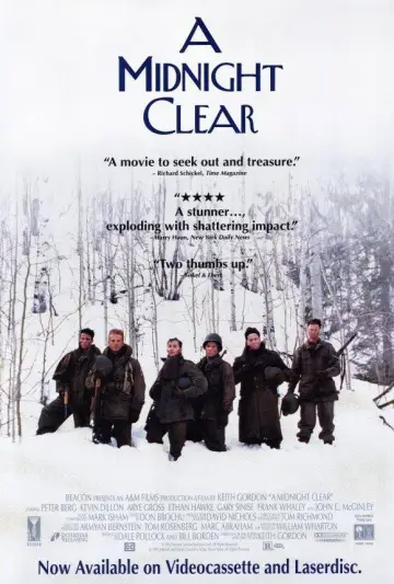 Poster to the movie "A Midnight Clear" #1080386