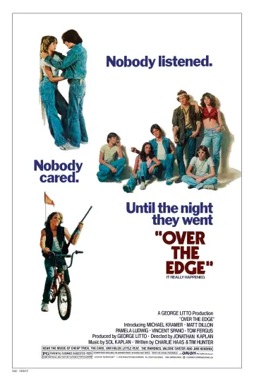 Poster to the movie "Over the Edge" #1097666