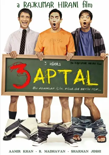 Poster to the movie "3 Idiots" #650452