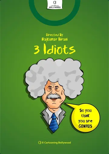 Poster to the movie "3 Idiots" #75646