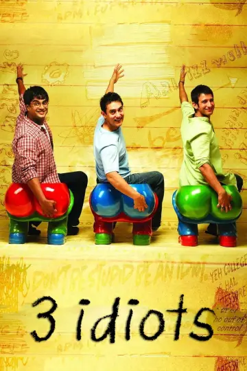 Poster to the movie "3 Idiots" #832775