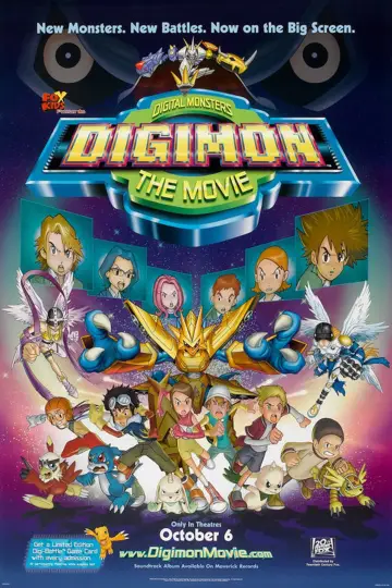 Poster to the movie "Digimon: The Movie" #951351