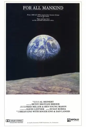 Poster to the movie "For All Mankind" #859369