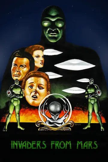 Poster to the movie "Invaders from Mars" #1026129