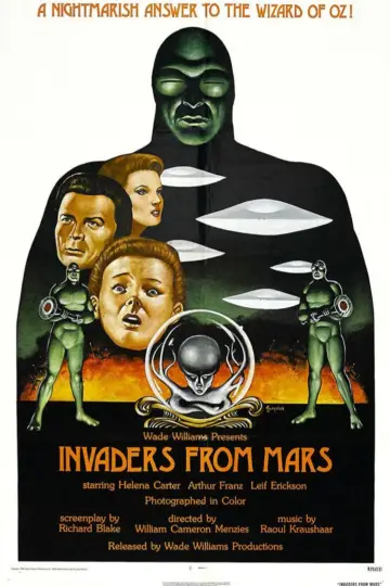 Poster to the movie "Invaders from Mars" #1026131