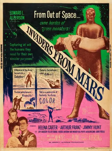 Poster to the movie "Invaders from Mars" #1026132
