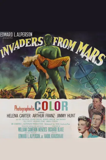 Poster to the movie "Invaders from Mars" #1026133