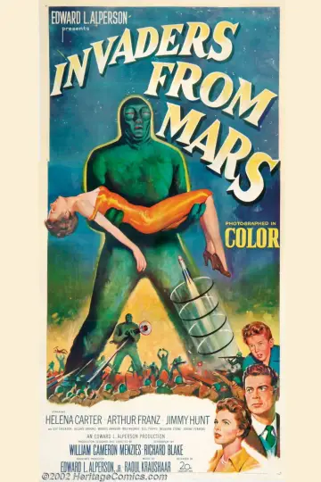 Poster to the movie "Invaders from Mars" #1026135