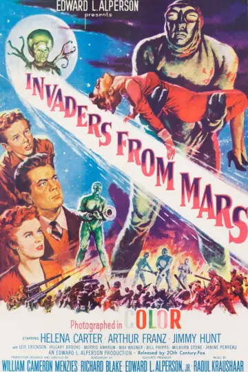 Poster to the movie "Invaders from Mars" #1026142