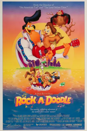 Poster to the movie "Rock-A-Doodle" #1014598