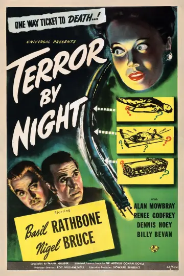 Poster to the movie "Terror by Night" #1127717