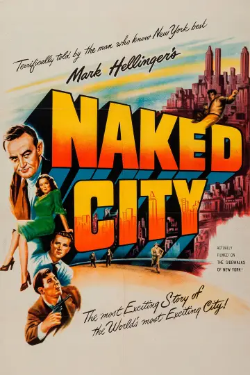 Poster to the movie "The Naked City" #1062448